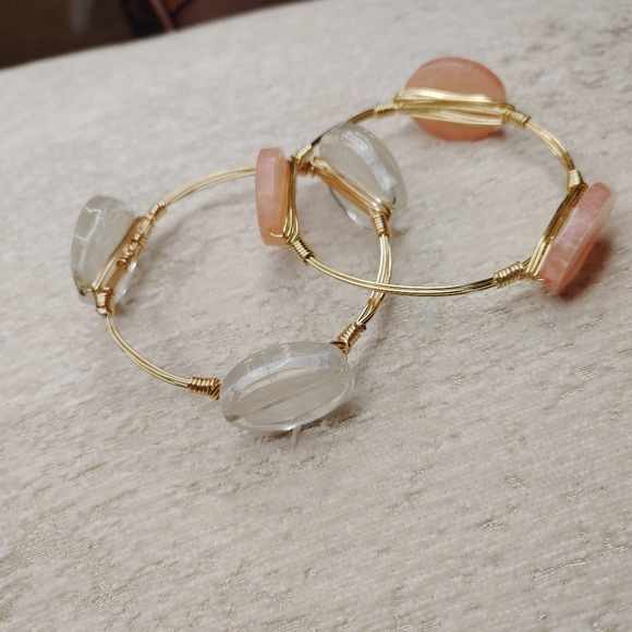 HANDMADE WIRE WRAPPED BANGLES - Picture 5 of 9